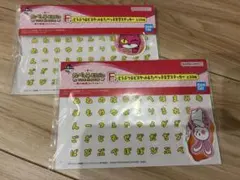 一番くじ　たべっ子どうぶつ　F賞ビスケット&たべっ子文字ステッカー　２枚セット