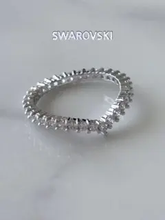 SWAROVSKI スワロフスキー Vライン リング 60