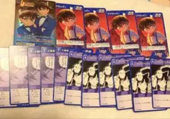 名探偵コナン新たなる謎MRP工藤新一江戸川コナンコナンカードコモンCセット