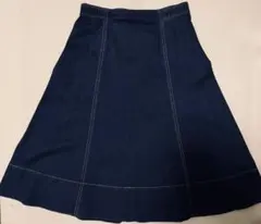 STRAWBERRY-FIELDS デニム フレアスカート M