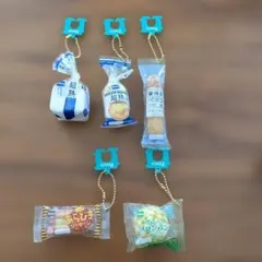 pasco　超熟　ミニチュアスクイーズ ガチャガチャ　5種セット①　中古品