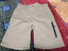 NikeナイキアウトドアハーフパンツLベージュ32登山キャンプハイキング