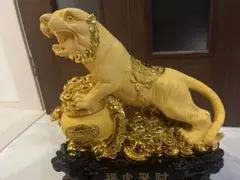 高岡銅器 ブロンズ ライオン銅像 獅子 置物 オブジェ 銅製 インテリア