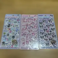 【正規品】サンリオ第二弾ボンボンドロップシール　はぴだんぶい　マイメロ　クロミ