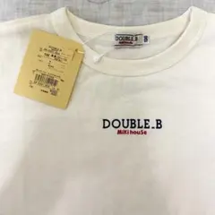 〈DOUBLE.B 新品未使用　半袖Tシャツ〉 新品タグ付☆DOUBLE.B☆半袖 Tシャツ 90 - メルカリ