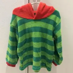 値下げ　はらぺこあおむし　なりきり　着ぐるみ　パジャマ　セットアップ　110