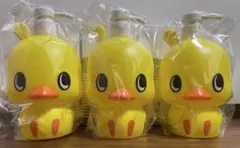 【新品未使用】チキンラーメン ひよこちゃん ポンプボトル 3個セット 日清商品
