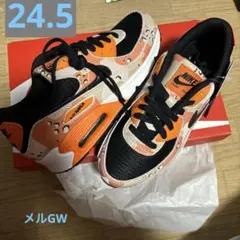 ナイキ 24.5 エアマックス90 プレミアム カモフラ　メンズ　メルGW