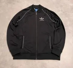 adidas トラックジャケット ATP型 トレフォイル ブラック ビッグサイズ