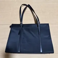 ブラック ビジネスバッグ 合成皮革