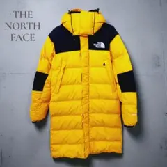 ノースフェイス 700フィル ダウンジャケット 黄黒