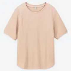 UNIQLO/ワッフルクルーネックT