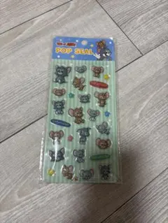 トムとジェリークリスタルぷくぷくシール