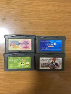 【値下げ】ゲームボーイアドバンス　カセット4本