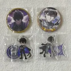 白猫プロジェクト　クエスタ　缶バッジ　アクリルスタンド　セット