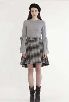 JILLSTUART リバーシブルチェックスカート