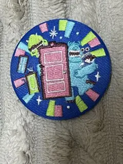 ディズニー刺繍缶バッジ2 ⭐︎モンスターズインク