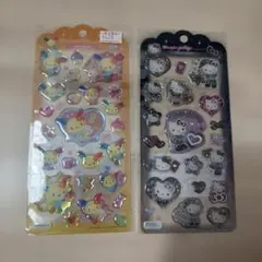 【正規品】ドロップジェリーシール サンリオ キティ ウサハナ 2枚セット シール