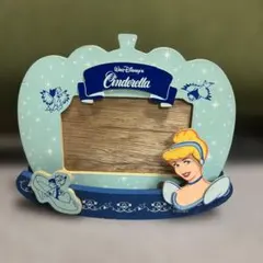 希少✨Disney Cinderella フォトフレーム 写真立て　木製のサムネイル