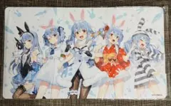 ホロライブ 兎田ぺこら 活動4周年記念 ラバーマット