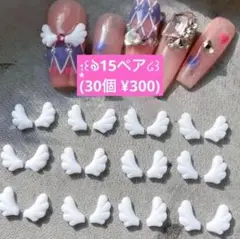 羽 ネイル　パーツ アート ウィッシュ コア エンジェル 天使 平成女児