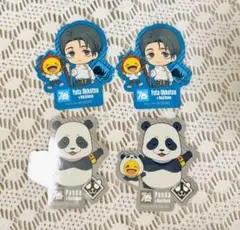 【バラ売り可能】呪術廻戦 コジマ ステッカー 乙骨憂太 パンダ 4枚セット