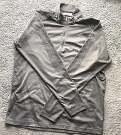 アディダス モックネック長袖