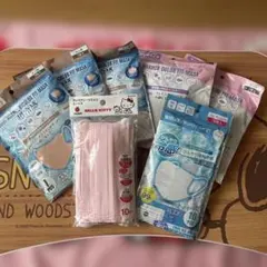 Hellokitty他　マスク詰め合わせセット