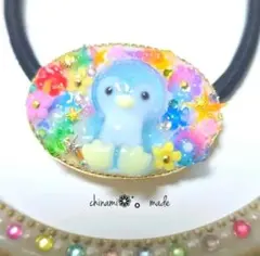 レジンヘアゴム しろくま - メルカリ
