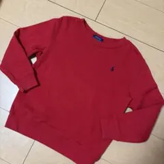 ポロラルフローレン　裏起毛キッズトレーナー