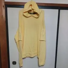 GinRhymes『フェイクレイヤードフードパーカー』HOKT BAGARCH