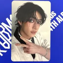 匿名配送 KARMA スキズ 封入 両面 トレカ Ceremony バンチャン