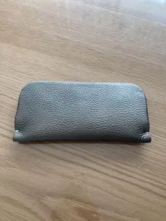 長財布　皮　スナップウォレット