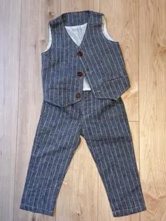 ストライプ フォーマルスーツ 100cm