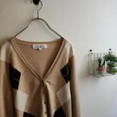 b1 良品 アダムエロペ カシミヤ100％ ニット カーディガン/羽織り 38