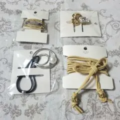 LUNA EARTH ヘアアクセサリーセット ポニーフック ヘアカフ ⑦