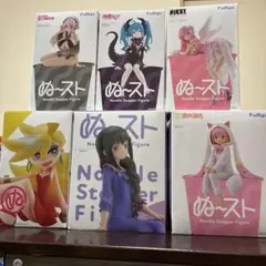 ぬーどるストッパーフィギュア 6体セット まとめ売り