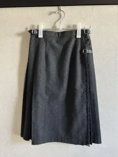 オニールオブダブリン　定番　グレー　スカート　プリーツ　10 M位　美品
