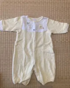 familiarイエローロンパース 50〜65cm