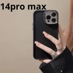 iPhone用ケース　カバー　ブラック　14pro max