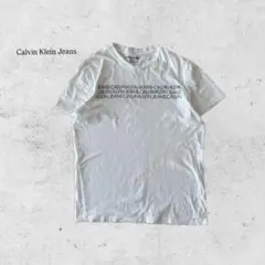 Calvin Klein Jeans ロゴTシャツ ホワイト S