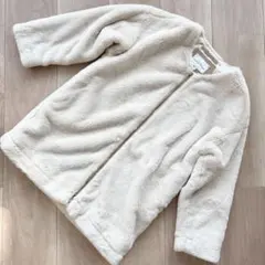 green label relaxing フェイクファーコート 125