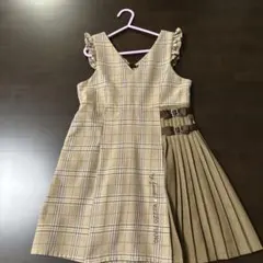 mezzo piano チェック柄 ワンピース 120