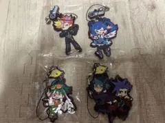 遊戯王 ラバーマスコット ストラップ 4種セット