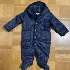 Ralph Lauren ネイビー キルティングロンパース 6M