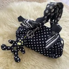 ヴィヴィアンウエストウッド　ポルカドット　ベアチャーム　ヤスミンバッグ　くま