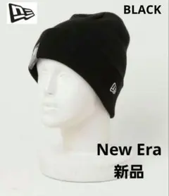 【新品】NEWERA　ニューエラ　ニット帽　ビーニー　送料込　BLACK