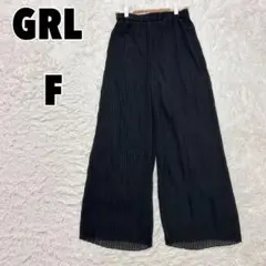 ♥GRL♥ グレイル (F) ヘリンボーン プリーツパンツ