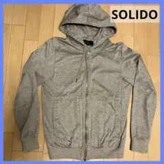 SOLIDO ダブルジップアップパーカー　フーディー　02のサムネイル