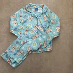 【水通しのみ】120相当Disneyアナと雪の女王エルサ パジャマ (6/6X)